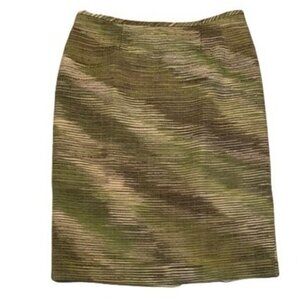 Kasper Petite Knee Length Lined Pencil Skirt Women's 8P